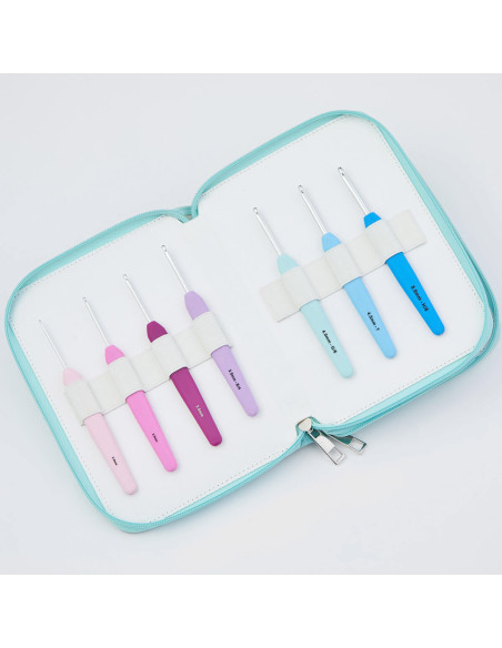Set van 14 Waves KnitPro haaknaalden