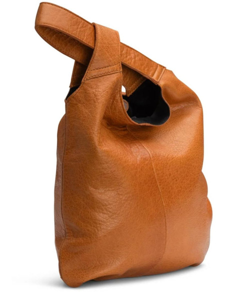 Muud Dzana shopper handtas van leer - Whisky