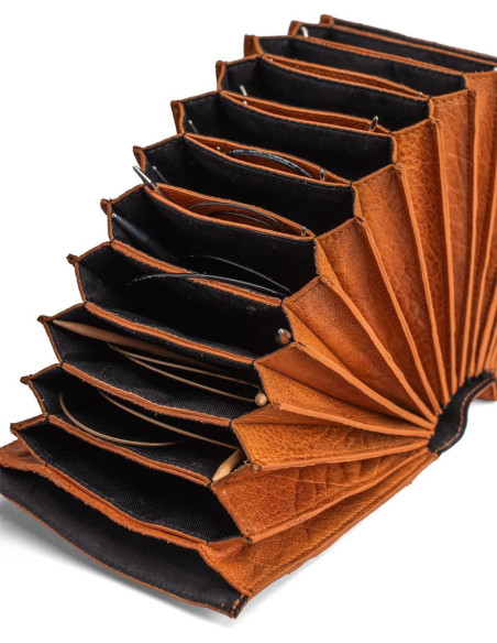 Etui voor verwisselbare naalden Muud Betina XL - Whisky
