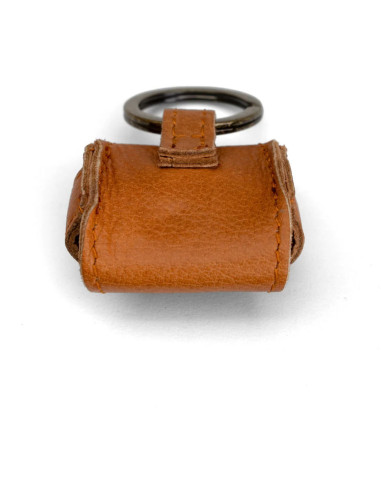 Leren etui voor meetlint Muud Malmö - Whisky