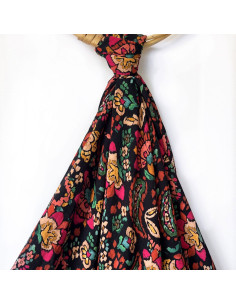 Boheemse vlamviscose stof - My Dress Made