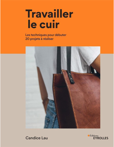 Boek over het bewerken van leer