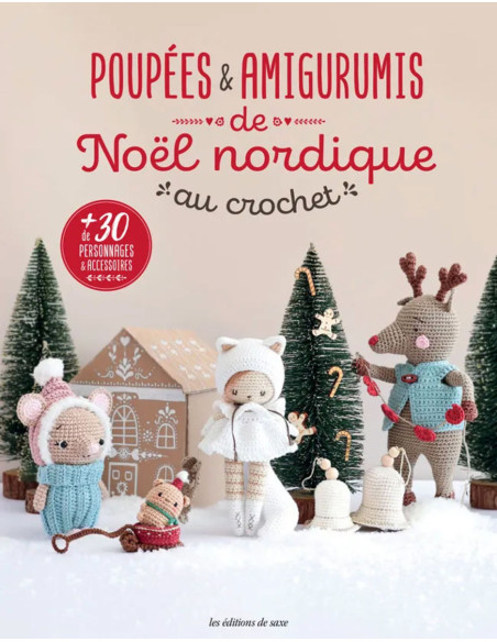Boek poppen & Scandinavische kerst amigurumi's haken