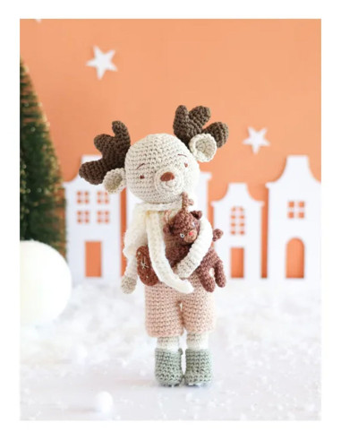 Boek poppen & Scandinavische kerst amigurumi's haken