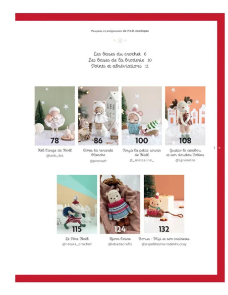 Boek poppen & Scandinavische kerst amigurumi's haken
