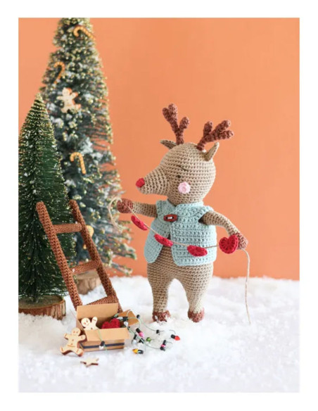 Boek poppen & Scandinavische kerst amigurumi's haken