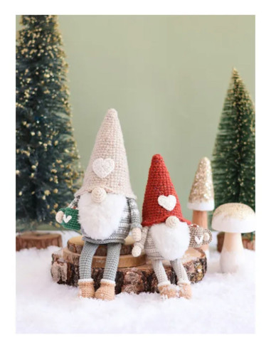 Boek poppen & Scandinavische kerst amigurumi's haken