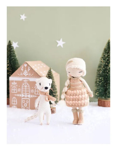 Boek poppen & Scandinavische kerst amigurumi's haken