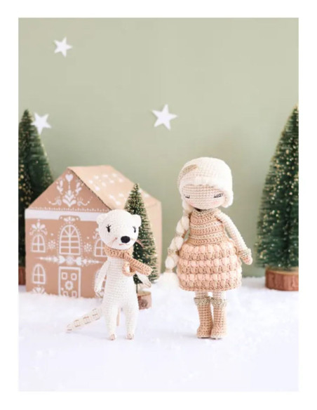 Boek poppen & Scandinavische kerst amigurumi's haken
