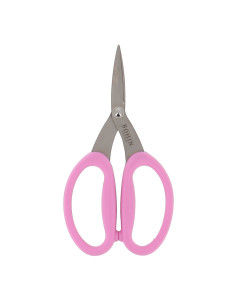 Bohin micro-vertande precisieschaar met grote zachte ringen - Roze