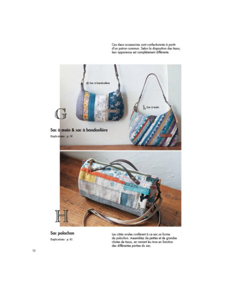 Boek 35 tassen & accessoires van randen en stofresten