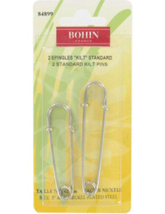 Set van 2 kiltspelden - Zilver
