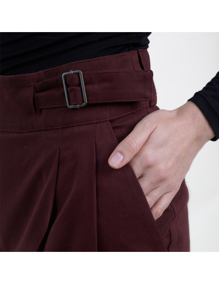 Patroon DE broek met riem - Atelier Brunette