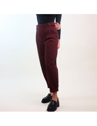 Patroon DE broek met riem - Atelier Brunette