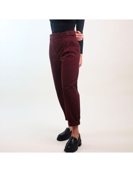 Patroon DE broek met riem - Atelier Brunette