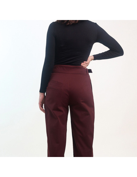 Patroon DE broek met riem - Atelier Brunette