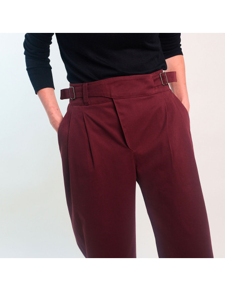 Patroon DE broek met riem - Atelier Brunette