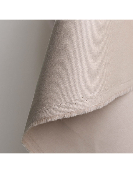 Lichte Sandy Sand katoenen gabardine stof - Atelier Brunette