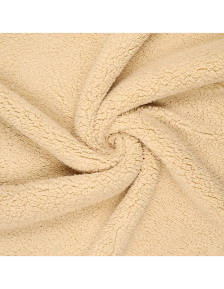Sherpa-stof - Beige