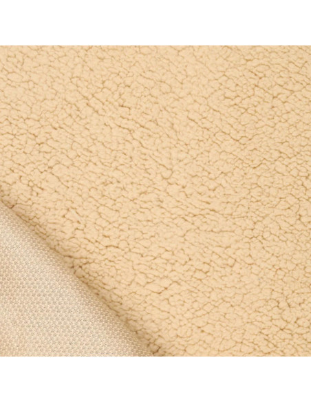 Sherpa-stof - Beige