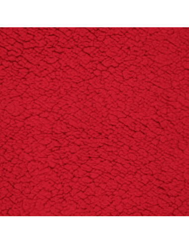 Sherpa-stof - Rood