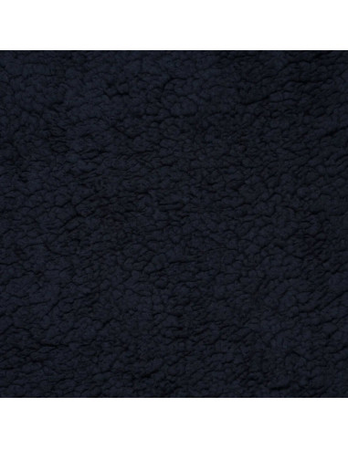 Sherpa-stof - Donker marineblauw