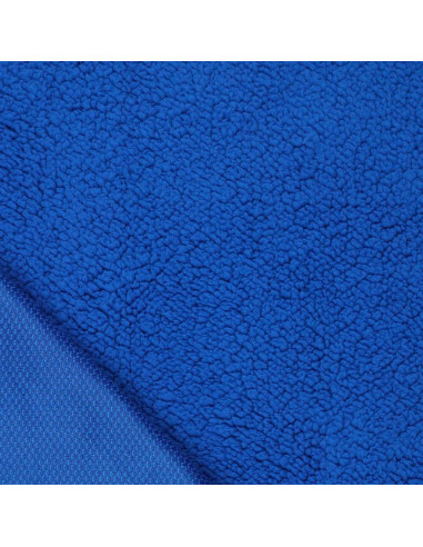 Sherpa-stof - Blauw