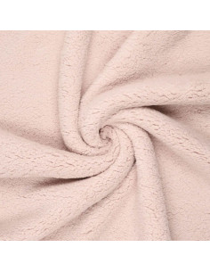 Sherpa-stof - Nude