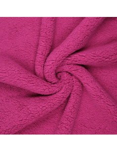 Sherpa-stof - Fuchsia