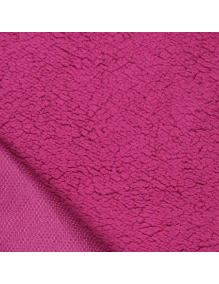 Sherpa-stof - Fuchsia