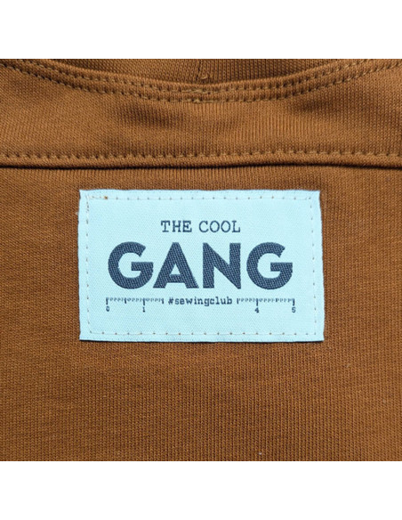 Set van 6 geweven labels - The Cool Gang