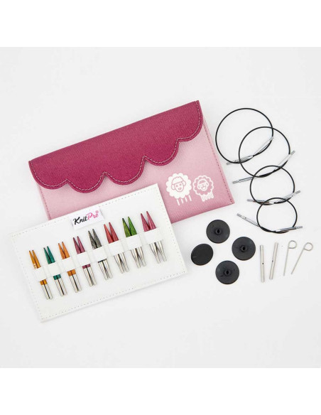 KnitPro Dreamz mini rondbreinaalden set