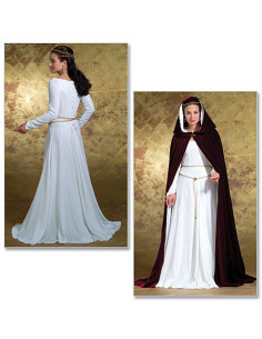 Camelot-jurkpatroon - Butterick 4377