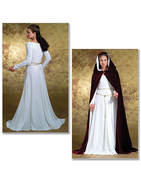 Camelot-jurkpatroon - Butterick 4377