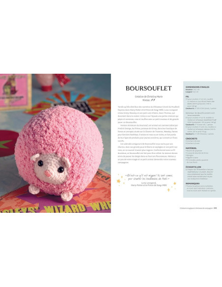 Harry Potter boek de magie van amigurumi haken