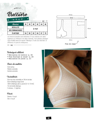 Boek kleine kledingstukken om te naaien: Slipje, beha, pyjama, body, badpak