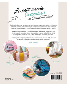Boek de kleine wereld om te naaien van Clémentine Collinet 2