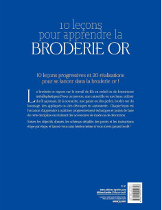 Boek 10 lessen om goudborduurwerk te leren 2