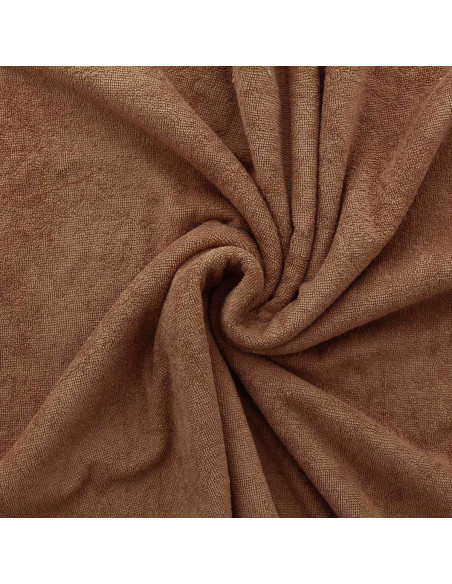 Micro spons viscose stof - Caramel