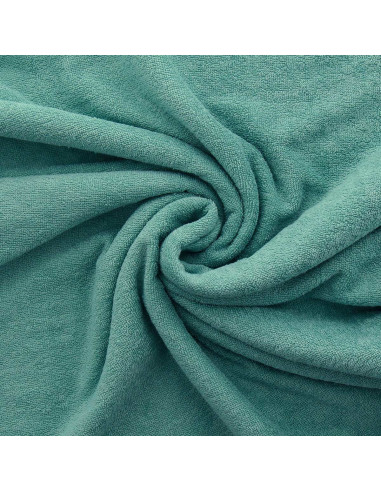 Micro spons viscose stof - Aventurijn
