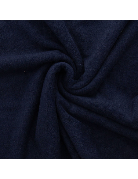 Micro spons viscose stof - Nachtblauw