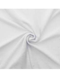 Alpine fleece sweatstof - Wit 2