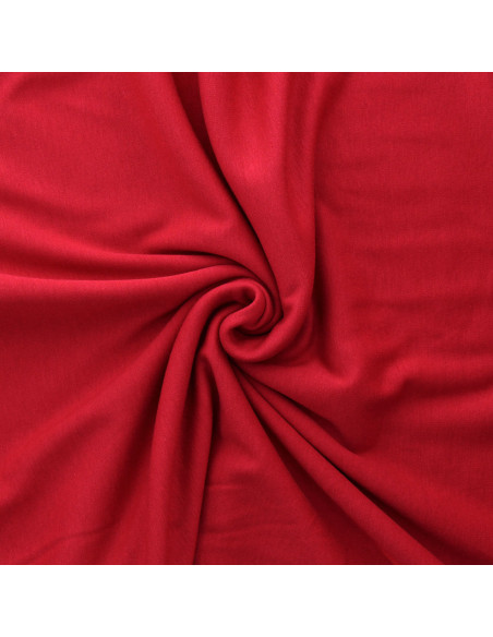 Alpine fleece sweatstof - Rood