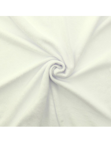 Alpine fleece sweatstof - Off-white