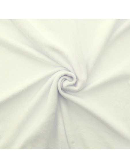 Alpine fleece sweatstof - Off-white
