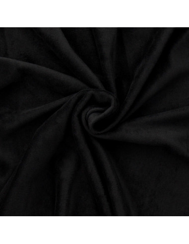 Alpine fleece sweatstof - Zwart