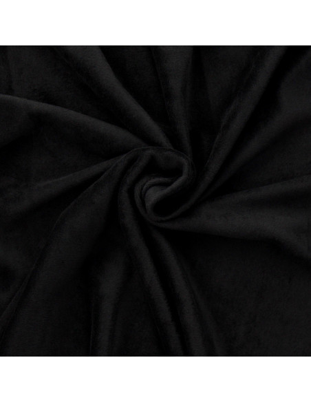 Alpine fleece sweatstof - Zwart