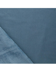 Alpine fleece sweatstof - Staalblauw