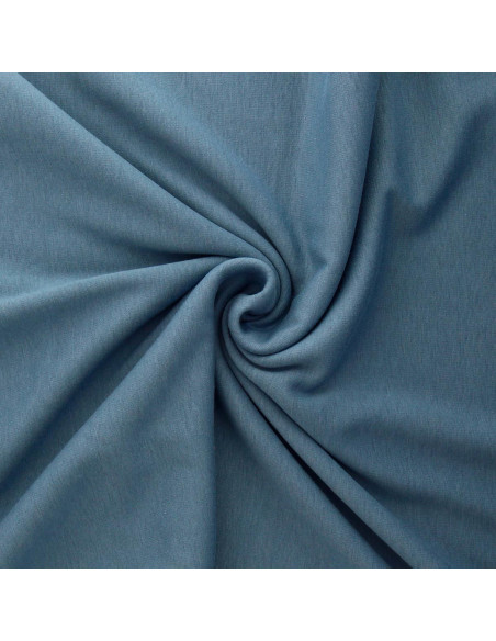 Alpine fleece sweatstof - Staalblauw
