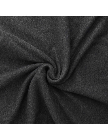 Alpine fleece sweatstof - Gemêleerd middengrijs